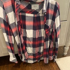 Rails button up top